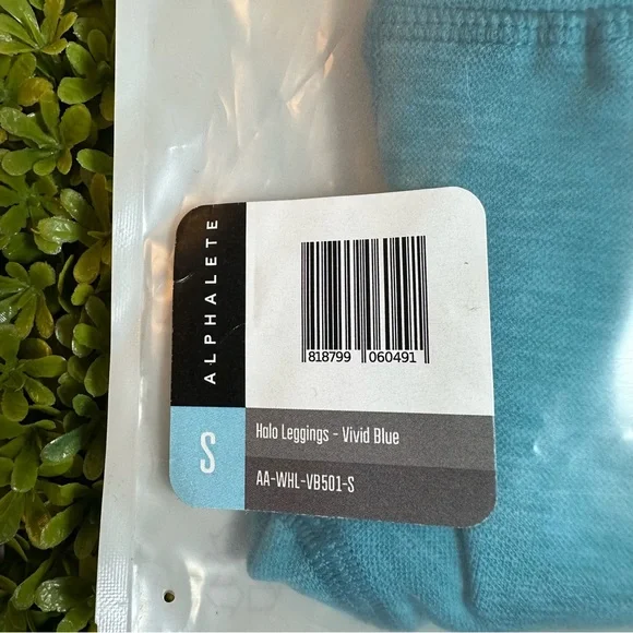Alphalete Halo Vivid Blue Women's Leggings Size Small - Picture 11 of 12